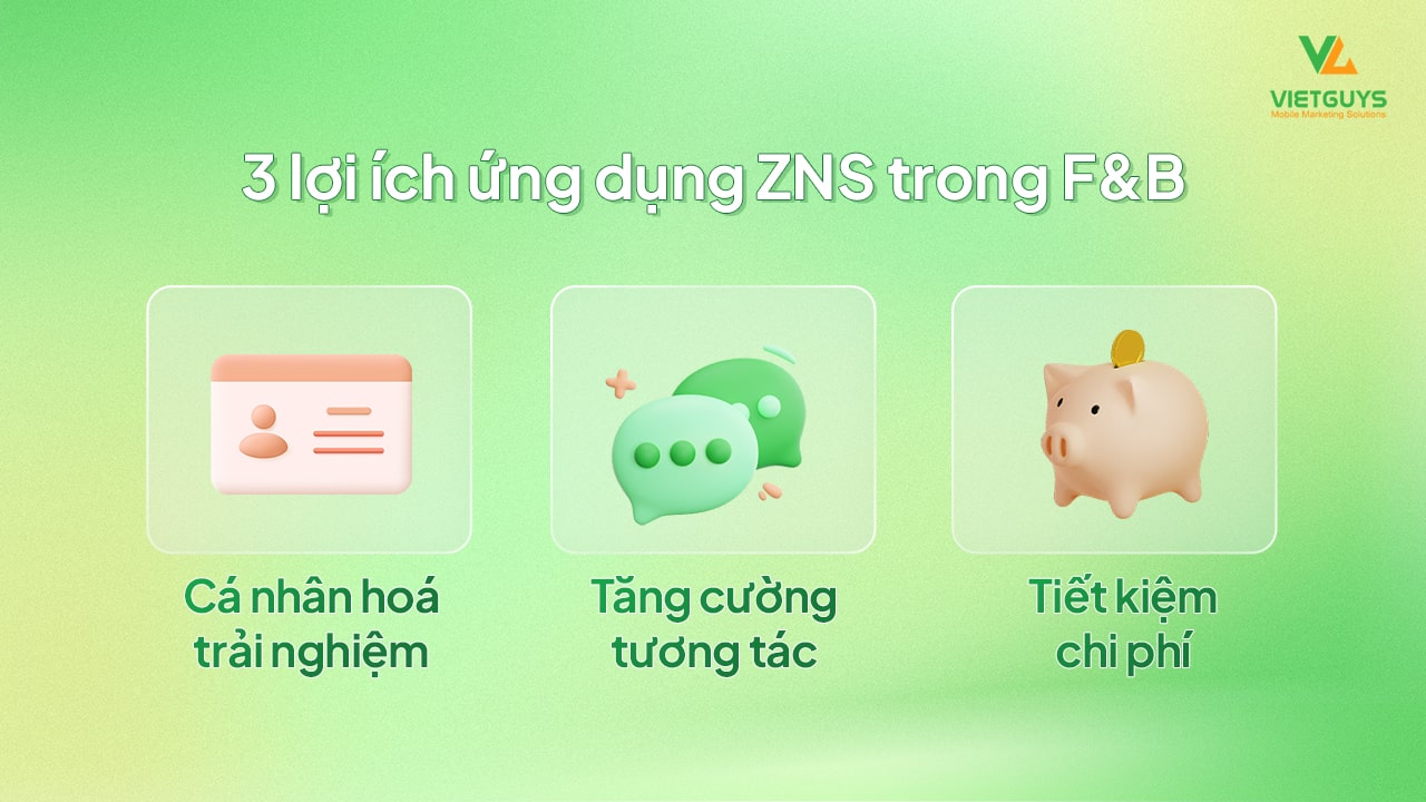 Ứng dụng ZNS trong F&B.