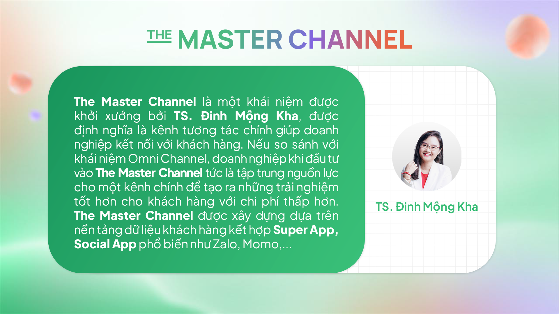 The Master Channel.